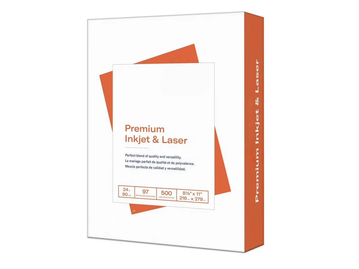 8.5x11 Printer Paper 3 Ream Case 20lb 92 Bright 1500 Sheets