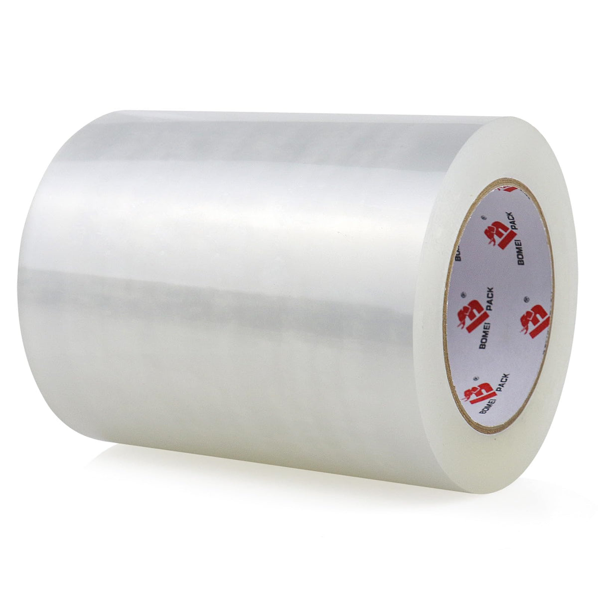 BOMEI PACK 4'' Wide Clear Packing Tape, 4-inch x 110 Yards (330ft), Heavy Duty Industrial Grade Packaging Tape Refills for Box Office Moving, Shipping and Mailing