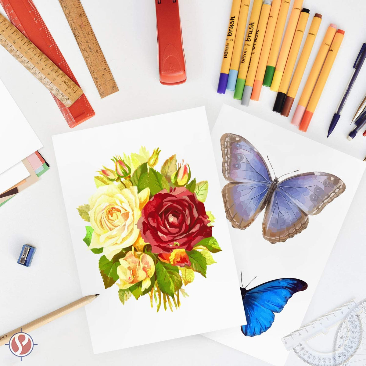 A5 Premium Multi Purpose White Paper - 24 lb (90 GSM) | For Copy, Printing, Writing | 5.83" x 8.27" inches (148 x 210 mm - Half of A4) | Full ream of 250 Sheets