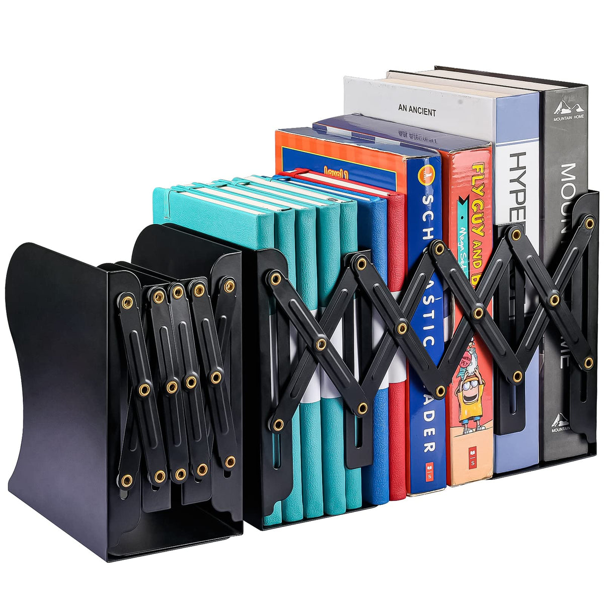 Everyday Heavy-Duty Space-Saving Bookends