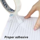 Singles Clear Heavy Duty Tape 1 Inch x 75 Yards x 5 Rolls, Packing Tape Refills Available Shipping Box Tape for Moving Supplies, Strong Transparent Gift Wrap Tape for Home, Office, School