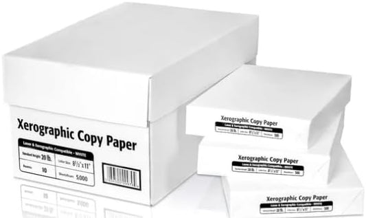 Multiuse Copy Print Paper, 8 1/2in. x 11in., 20 Lb, 92 Bright White, 500 Sheets Per Ream, Case Of 3 Reams