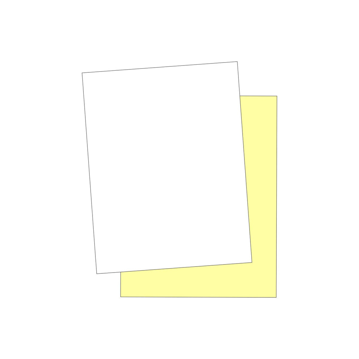 NextDayLabels PLAIN 3-Part Color Collated Paper 500 Sheets