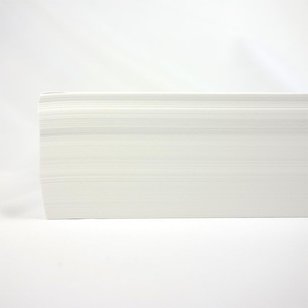 Kokuyo Letter Size 8.5 x 11 inches KB Paper, 1 Ream (500 Sheets), 80 Bright White Copy Printer Paper in Office/School/Home - 17 lb/64gsm Perfect for Printing, FSC Certified (KB-L31TN)