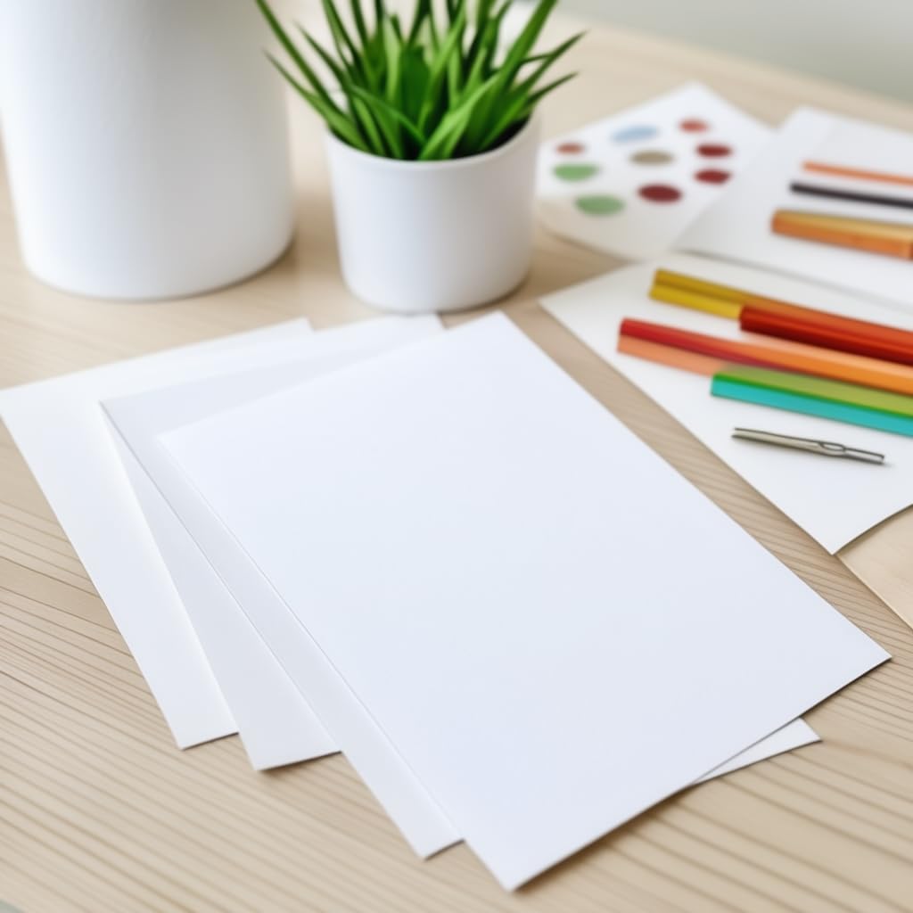 Cranium Press 70lb Luxury Resume Paper, Bright White 8.5" x 11" Business Paper | 100 Sheets, Perfect for for Resumes, Letterhead, Invitations, and Professional Documents