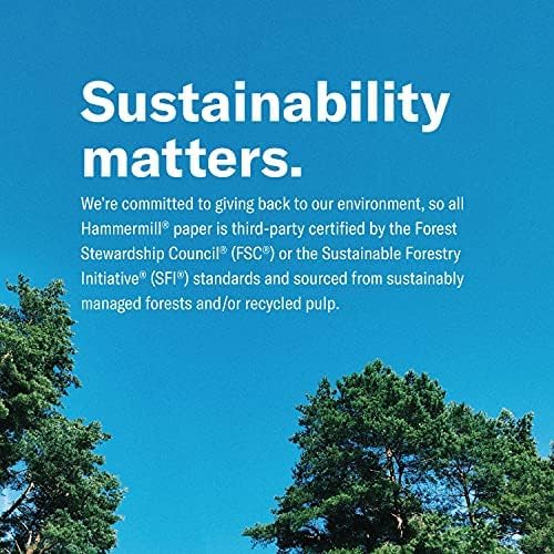 Hammermill Premium Laser Print Paper, 24 lb Copy Paper, 8.5 x 11 Letter Size, 3 Hole - 1 Ream (500 Sheets) - 98 Bright