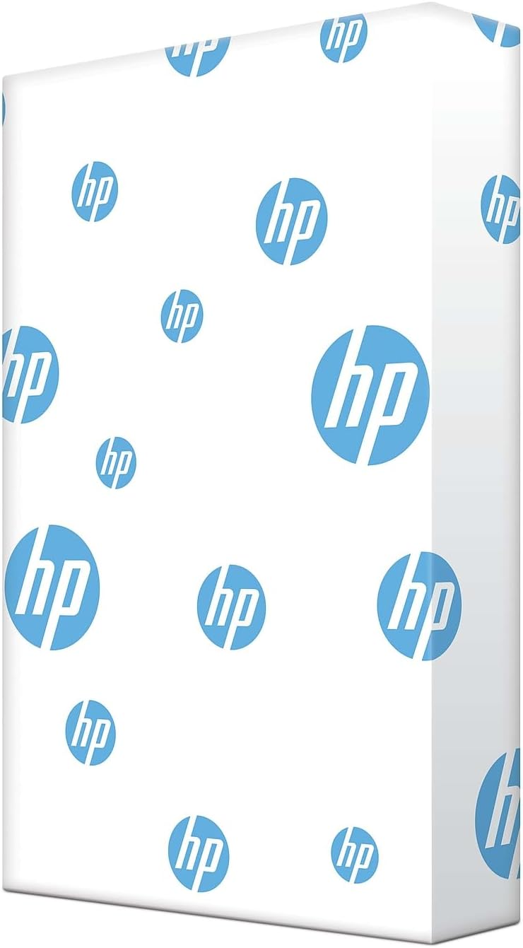 HP Papers | 8.5x11 Paper |Office 20 lb | 1 Ream - 500 Sheets | 92 Bright | Made in USA - FSC Certified | 112150R