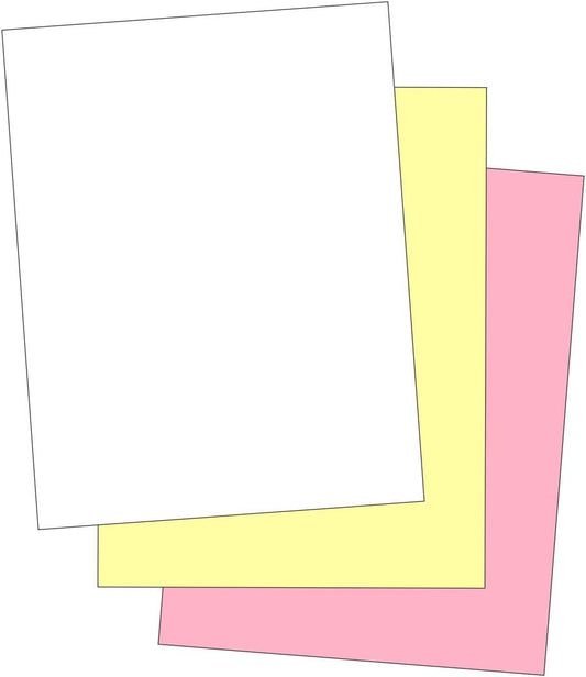 NextDayLabels PLAIN 3-Part Color Collated Paper 500 Sheets