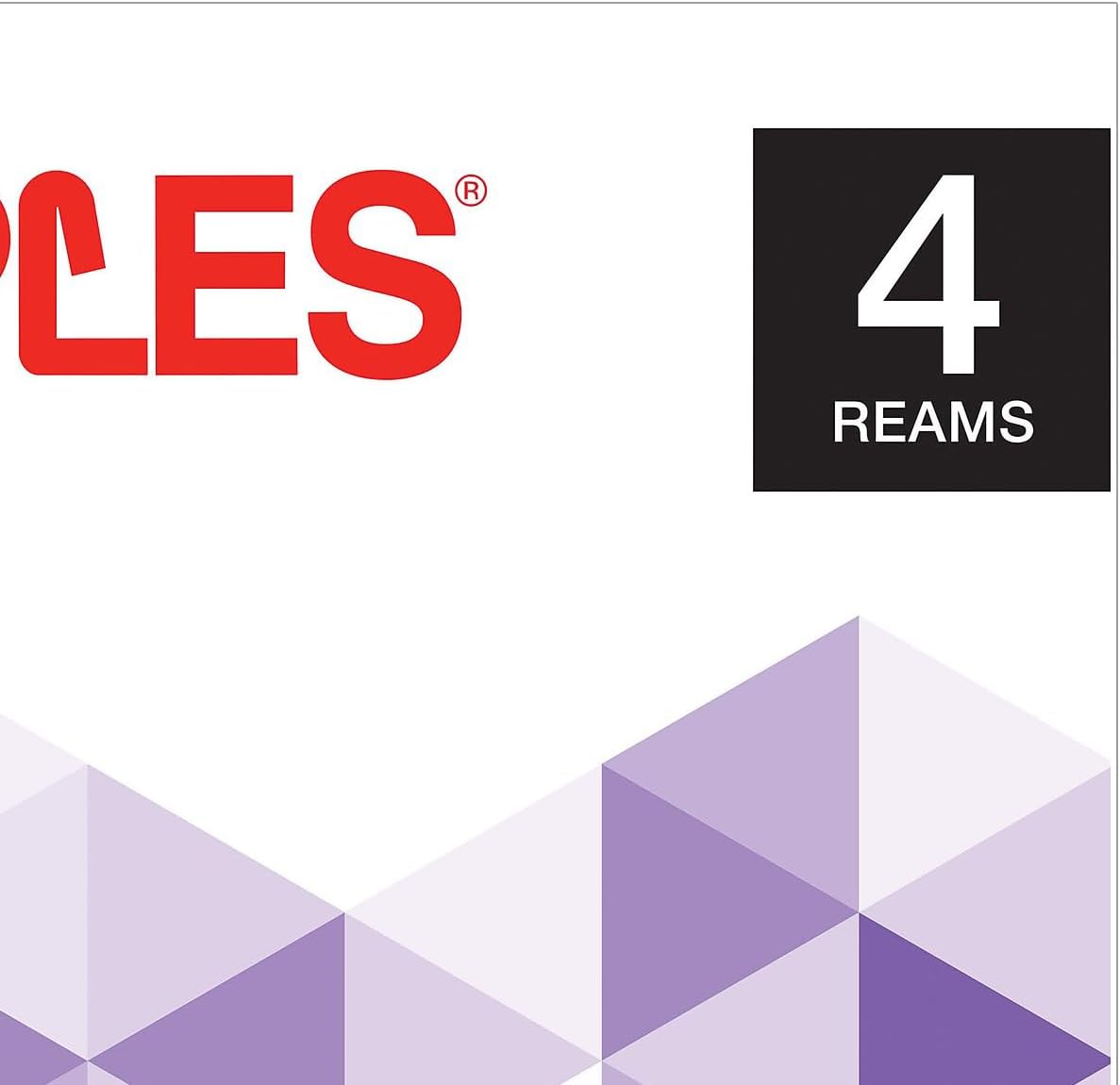 Staples Inkjet & Laser Paper, 8.5x11 Inch, Bright White, 4 Ream Case