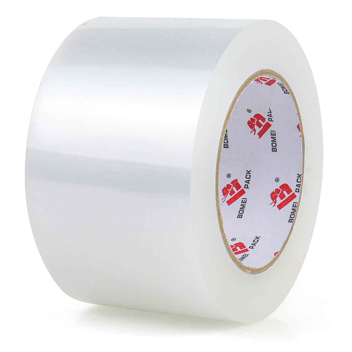 BOMEI PACK 4'' Wide Clear Packing Tape, 4-inch x 110 Yards (330ft), Heavy Duty Industrial Grade Packaging Tape Refills for Box Office Moving, Shipping and Mailing
