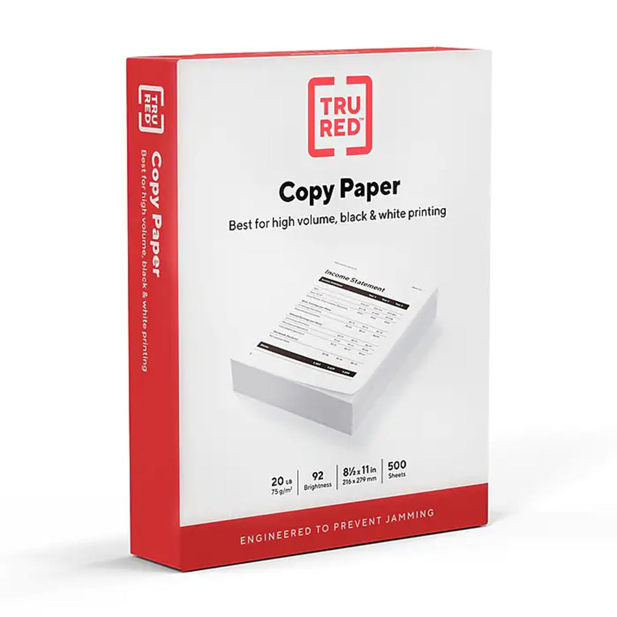 Staples Copy Paper, 11x17 Inch Ledger Size, 92 Brightness, 20 lb., 500/Ream
