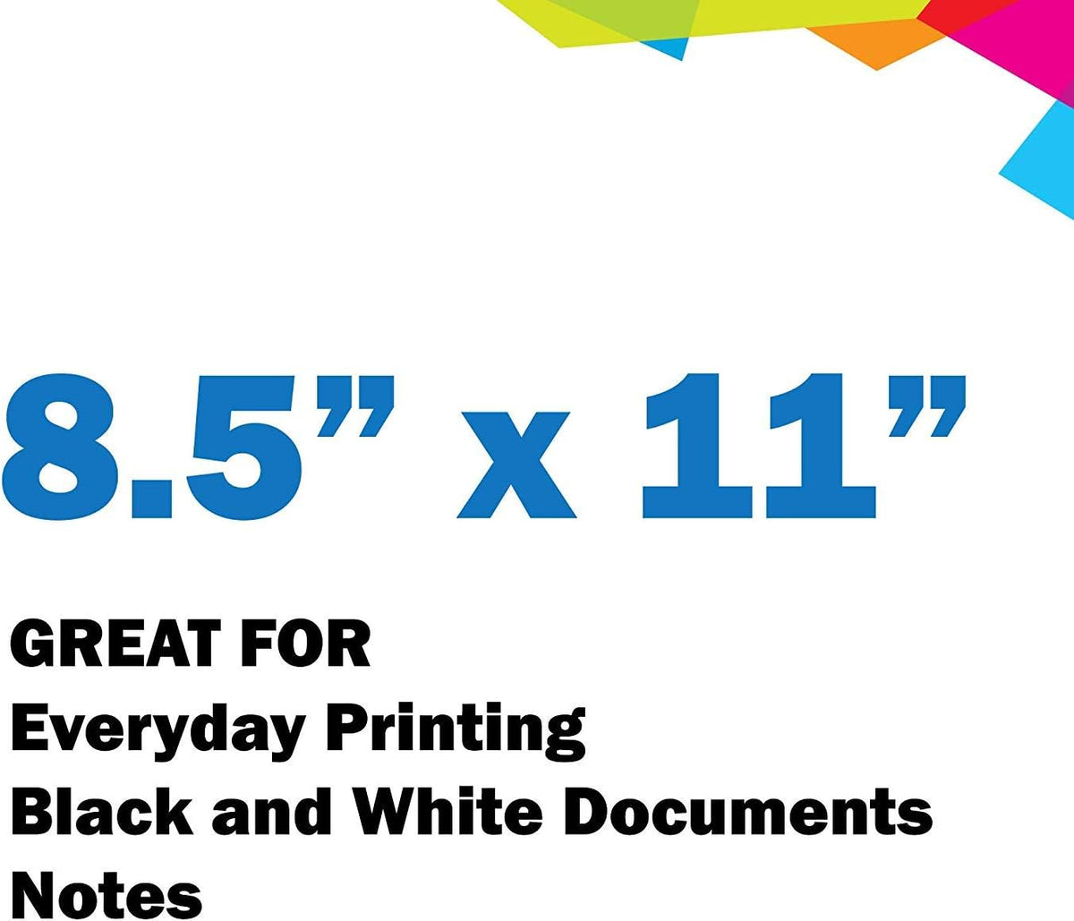 Hammermill Printer Paper, 20 lb Copy Paper, 8.5 x 11-1 Ream (500 Sheets) - 92 Bright, Made in the USA
