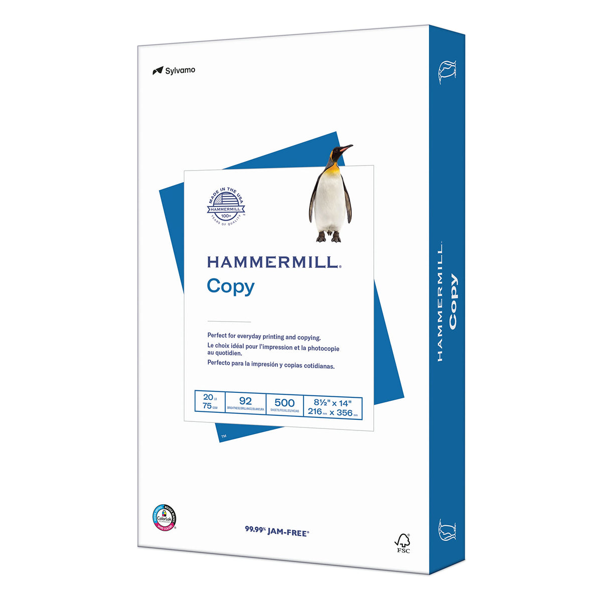 Hammermill A4 Paper, 20 lb Copy Paper (210mm x 297mm) - 92 Bright, Made in the USA - 10 Ream (5,000 Sheets)