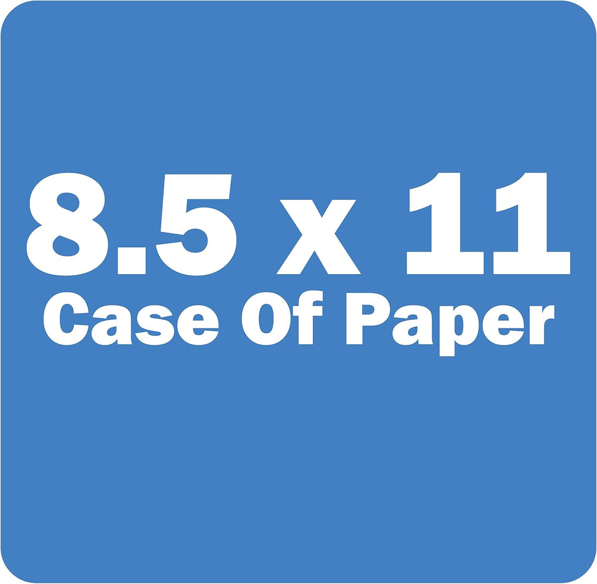 Relay MP, Multipurpose Copy Paper, 20lb, 8.5 x 11, 92 Bright - 10 Ream Carton / 5,000 Sheets (013020C)