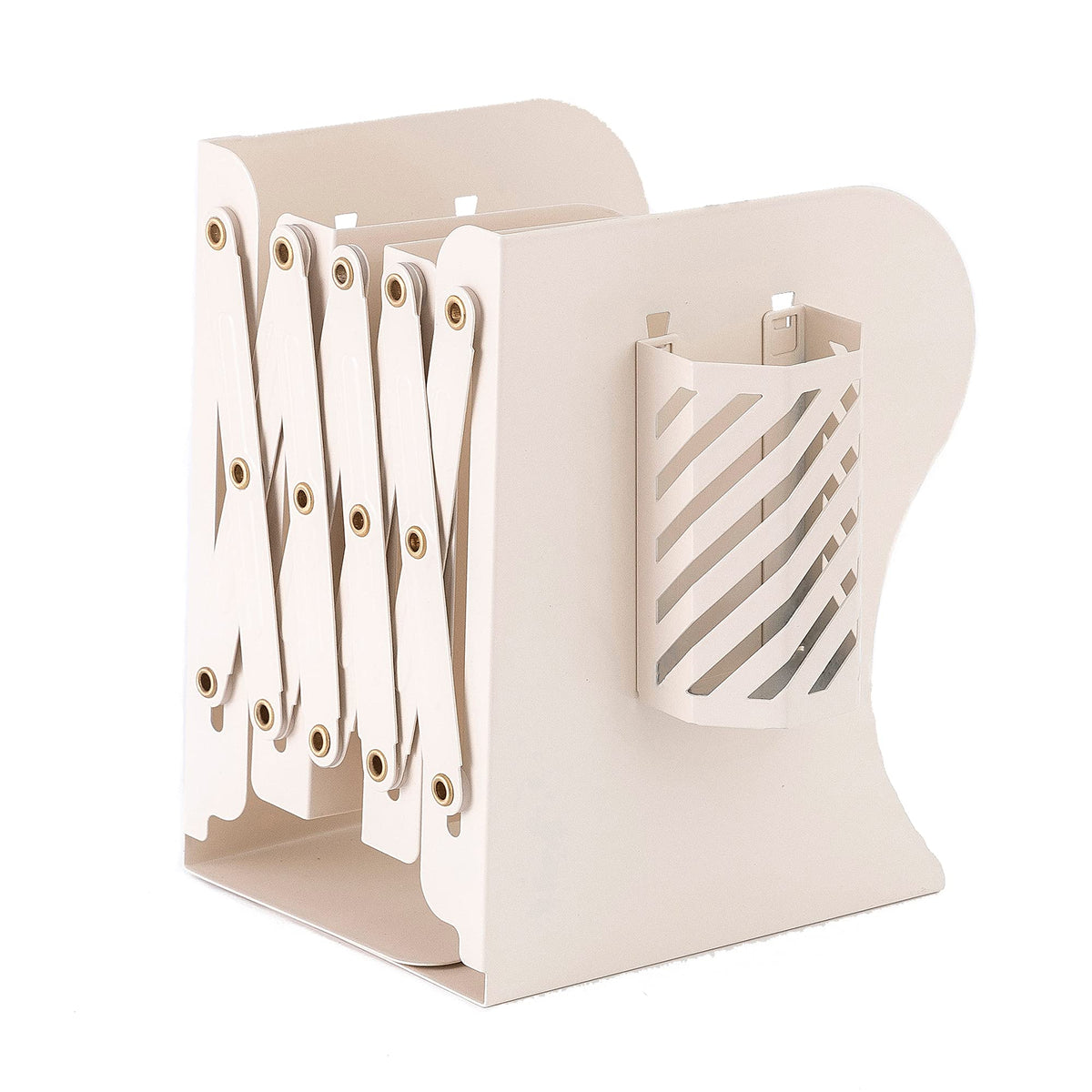 Adjustable Book Ends for Heavy Books, Metal Expandable Bookends for Shelves, Book Organizer Stopper Holder for Desk, Kids Room, Classroom, Office, Library (Green)