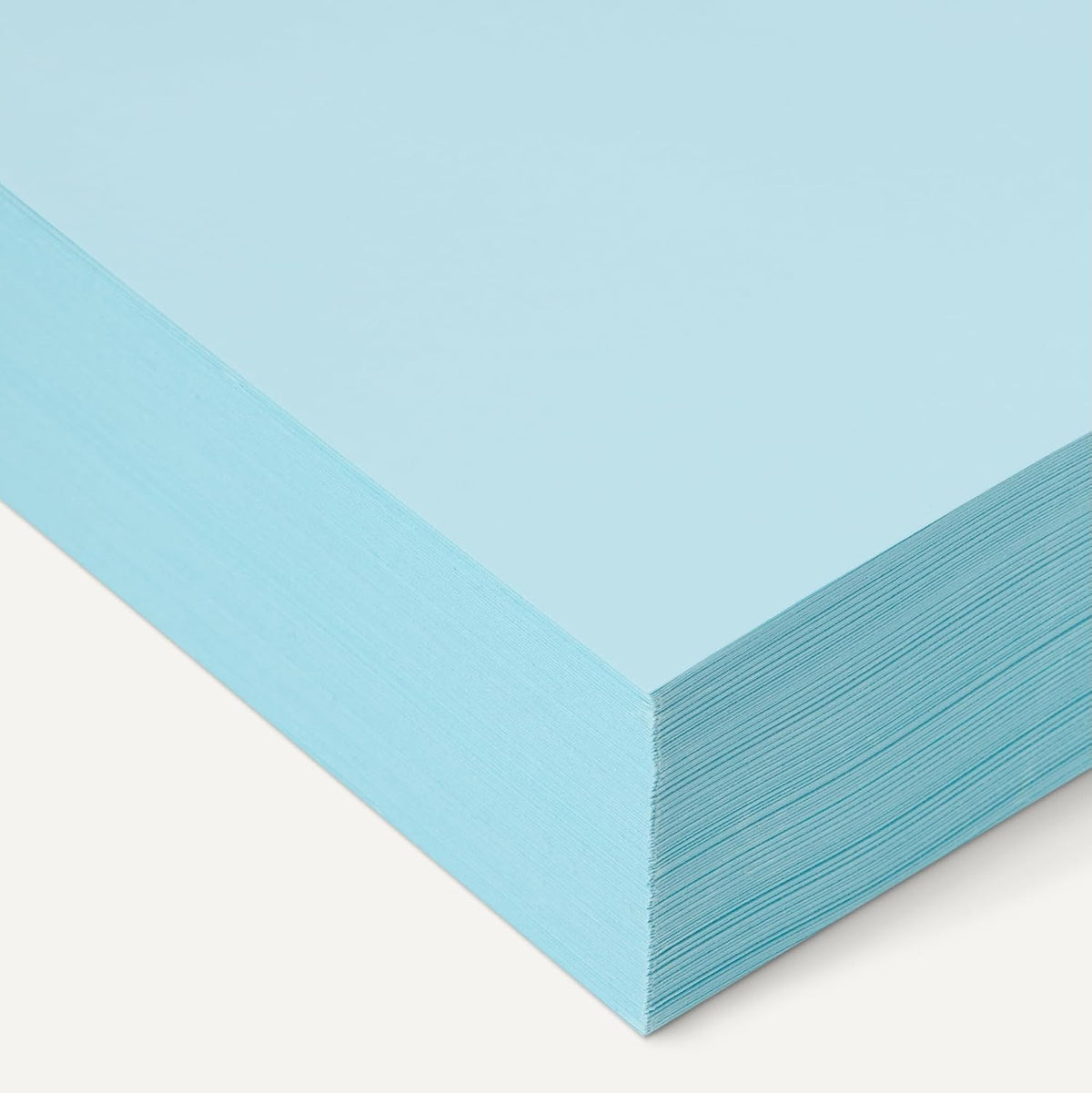 Amazon Basics 30% Recycled Color Copy Paper, 8.5" x 11", 20lb, Pastel Blue, 500 Sheets (Pack of 3)