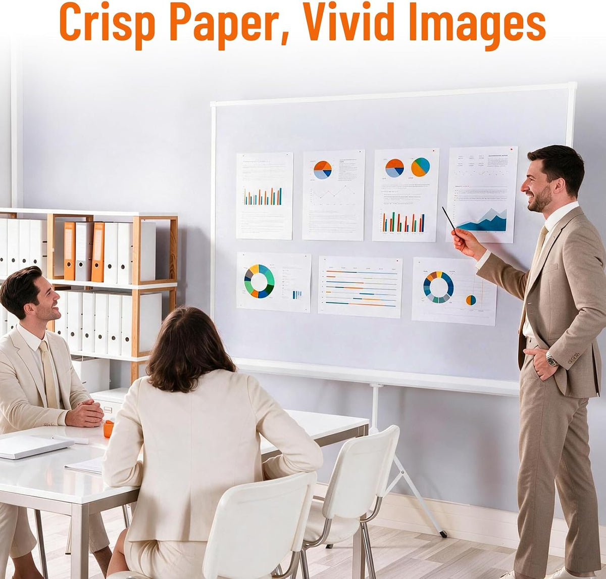 600 Sheets 8.5x11 Printer Paper, 20lb White Letter Size Thick Copy Paper