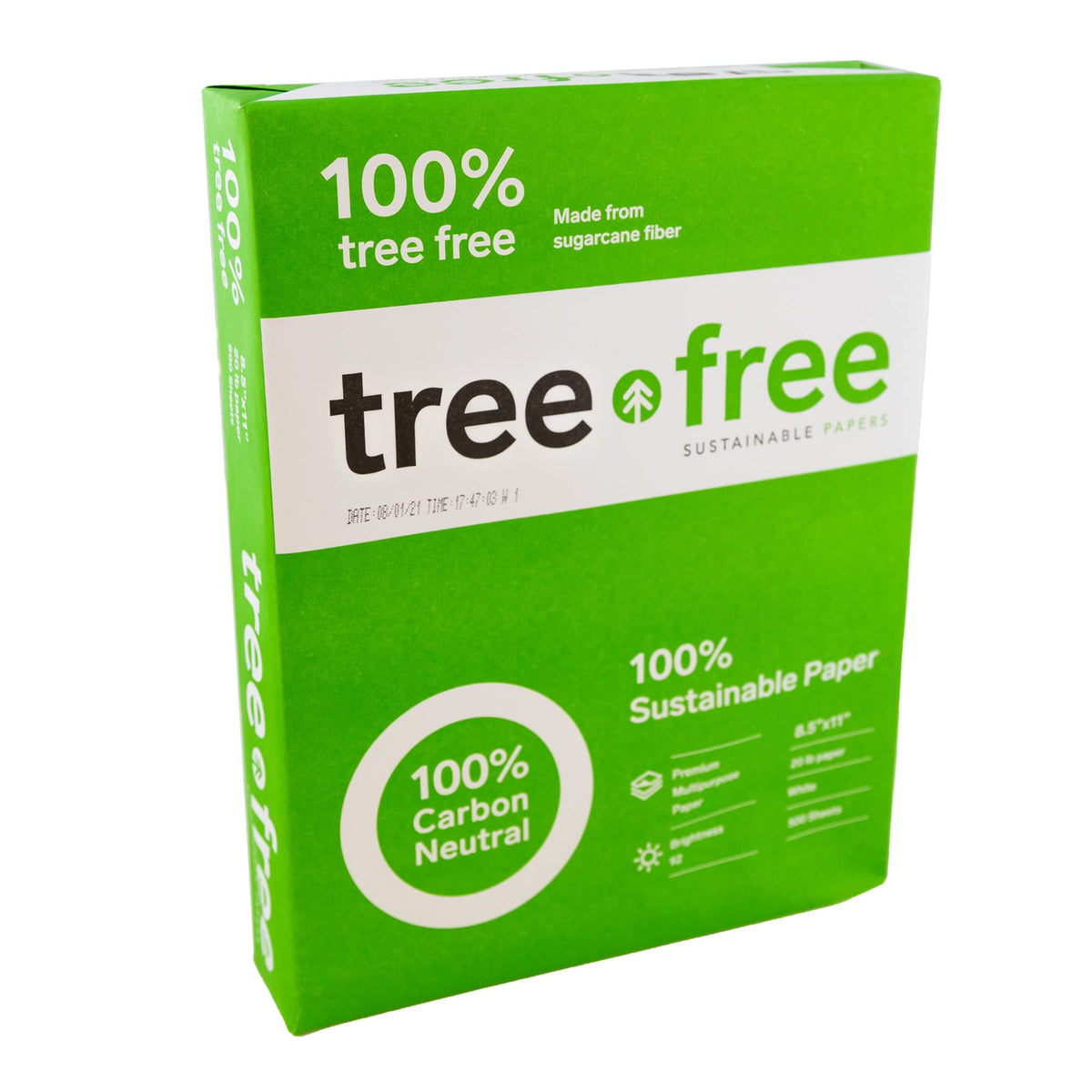 BAZIC Products Tree Free White Copy Paper, 8.5 x 11 in, 92 Bright, 1 Ream, for Printers Copiers Office, since the unit on hand is 1 Ream