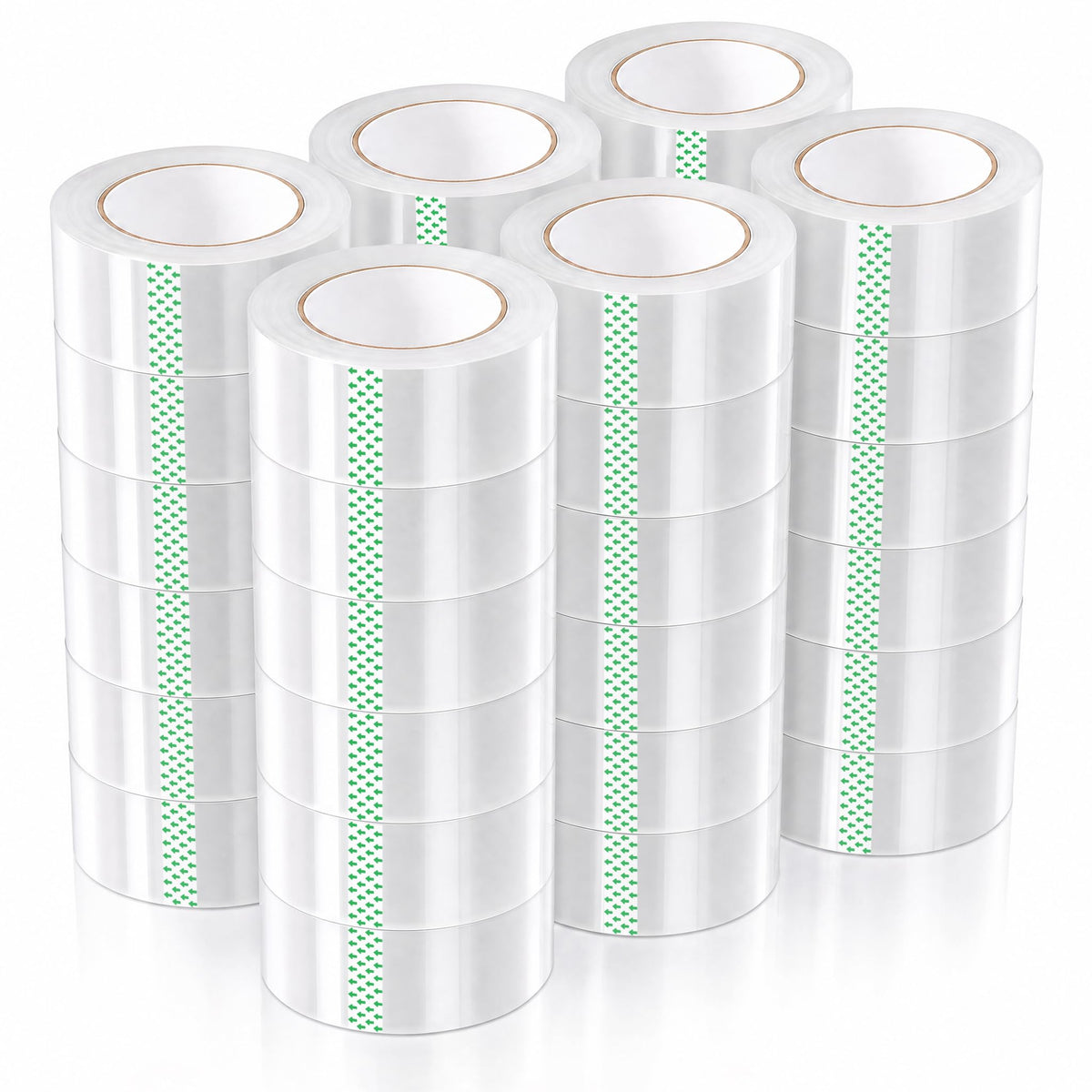 Clear Packing Tape, 110 Yards Heavy Duty Packaging Tape 12 Rolls
