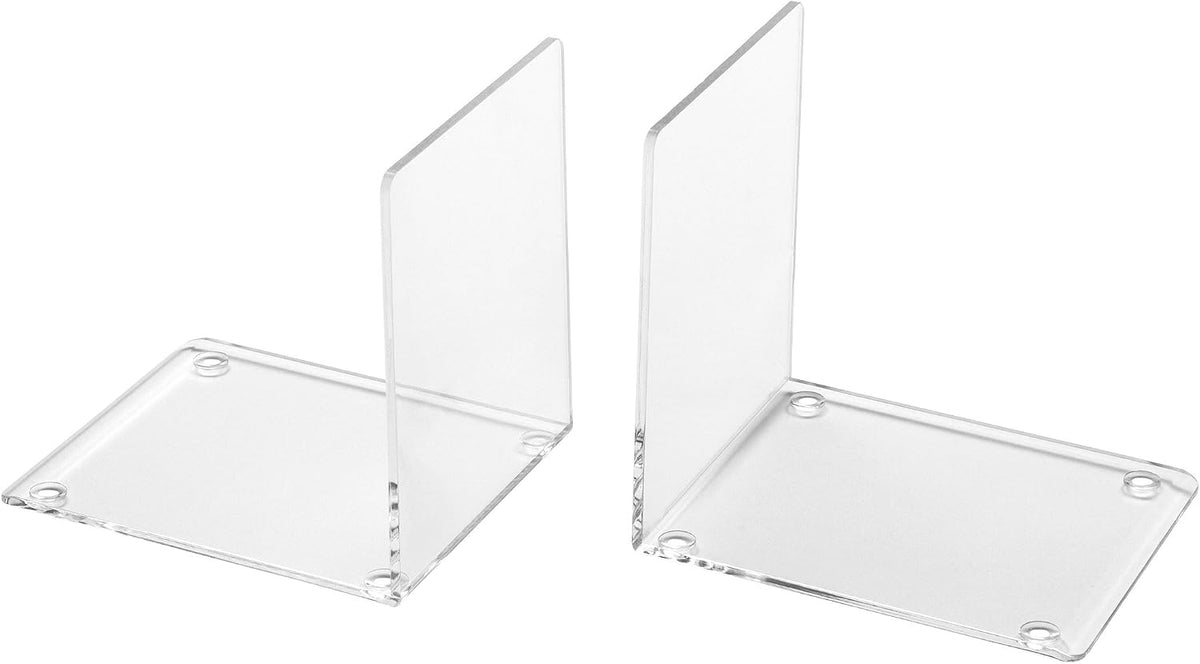 OSCO Clear Acrylic Very Small Bookends, ABE-2