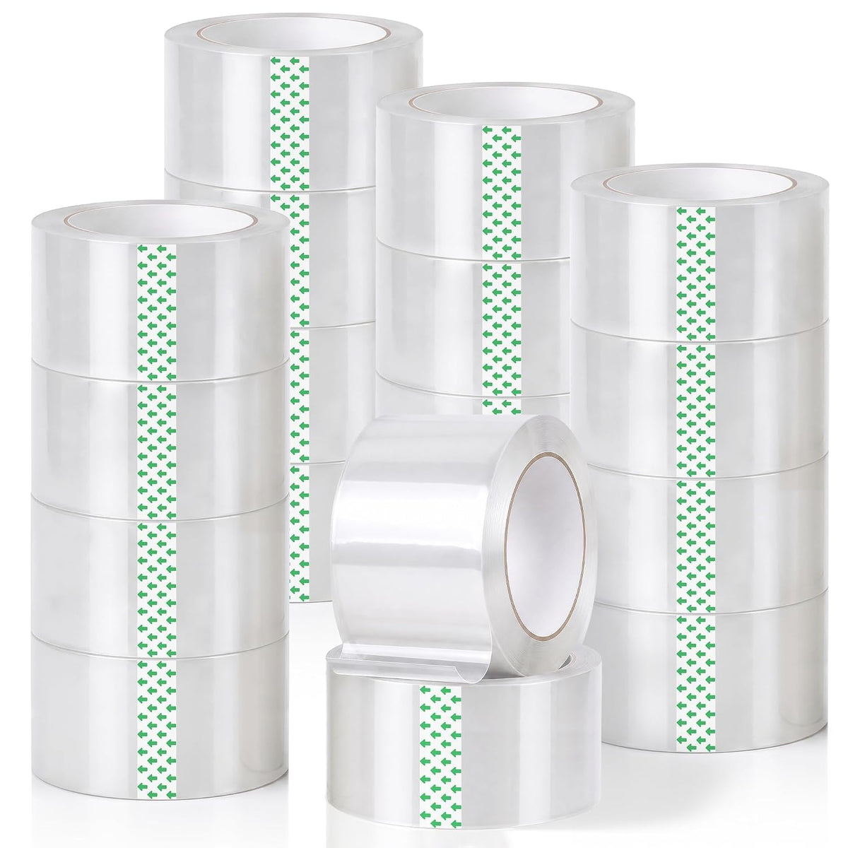 Clear Packing Tape, 110 Yards Heavy Duty Packaging Tape 12 Rolls