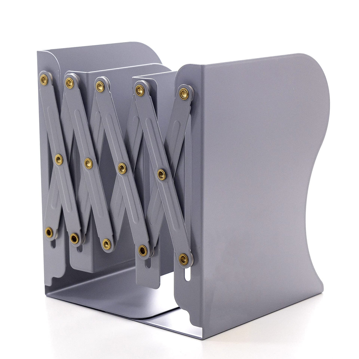 Adjustable Bookends Metal Book Ends for Heavy Book Holder