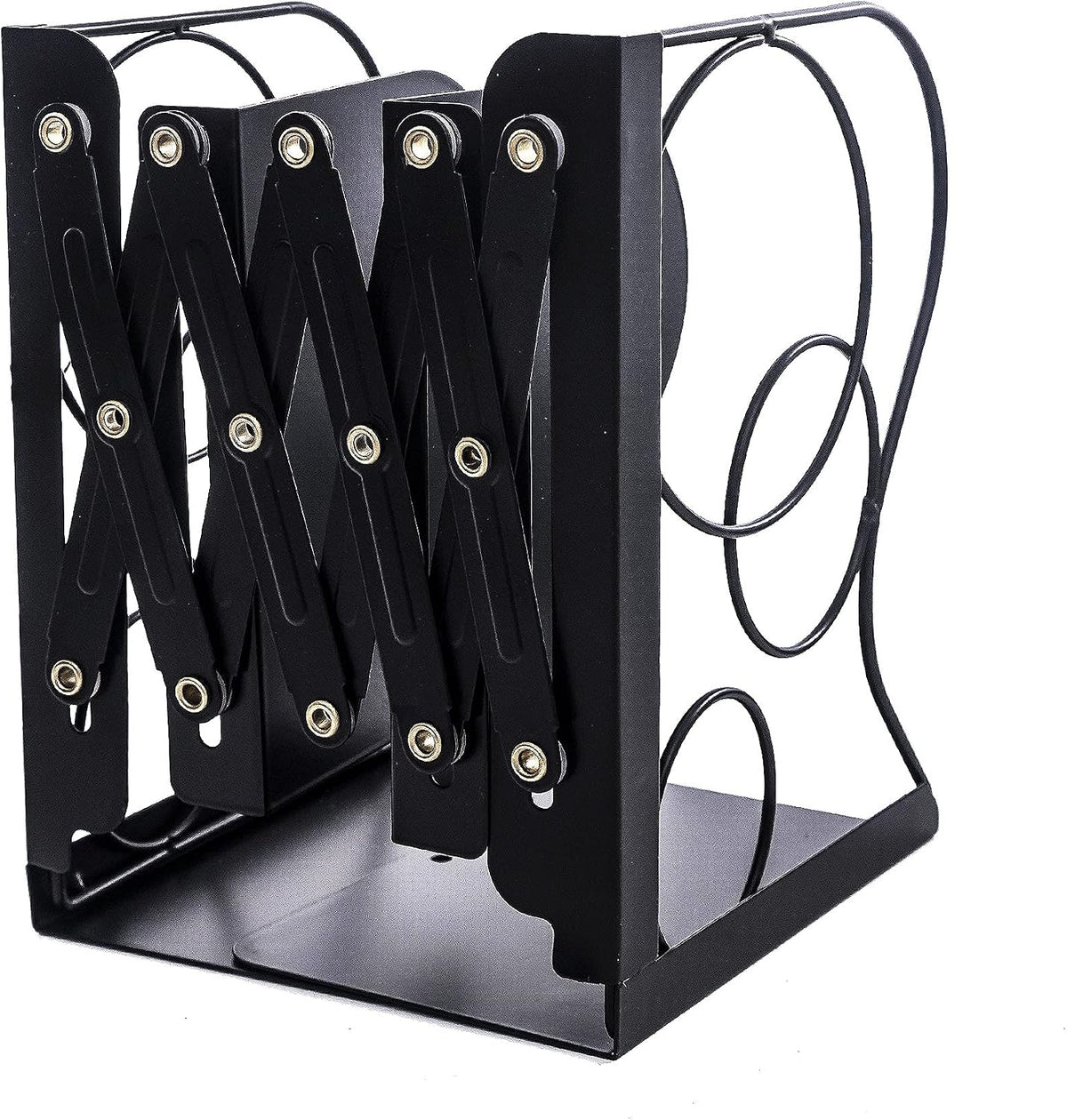 Adjustable Bookends Metal Book Ends for Heavy Book Holder