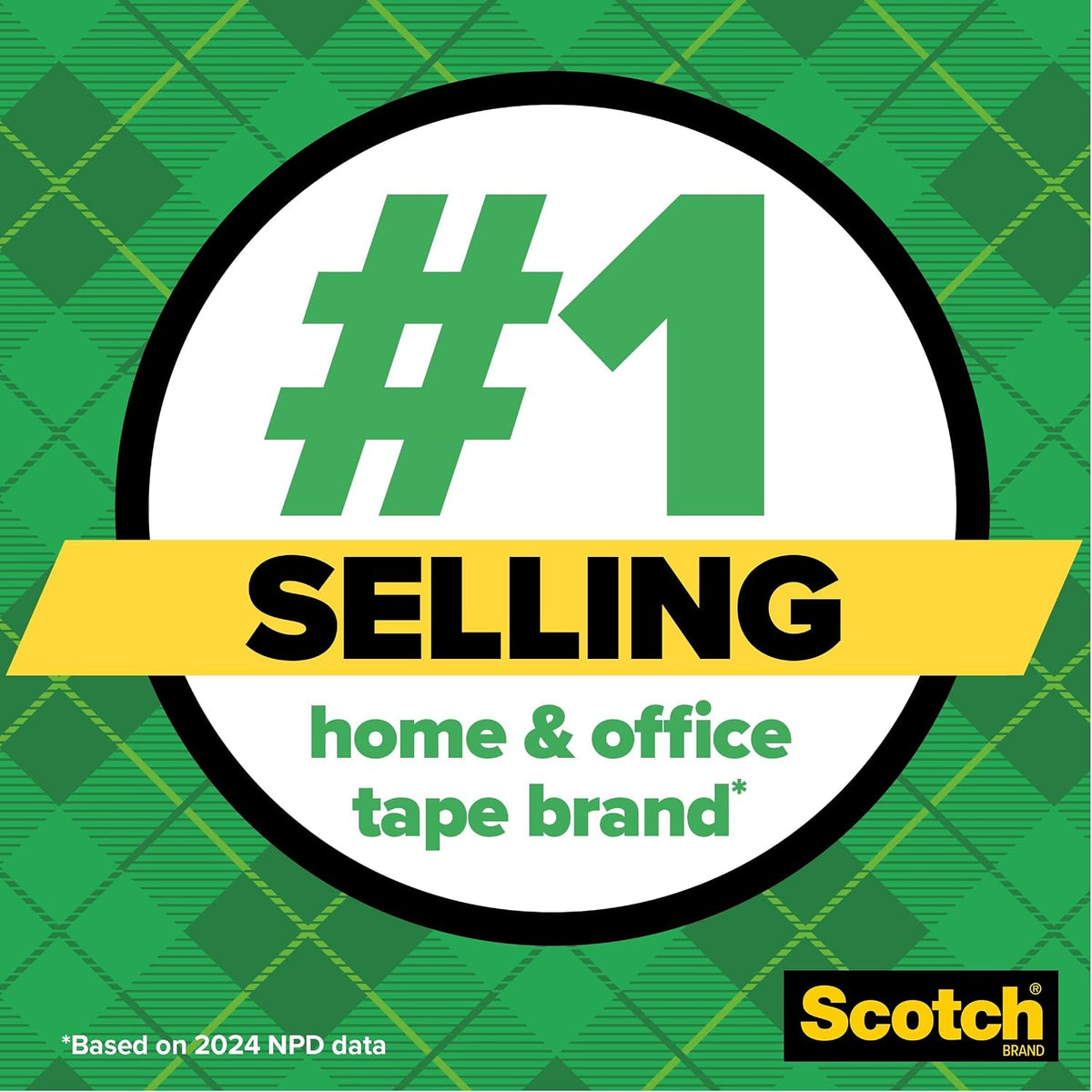 Scotch Magic Tape, Invisible, 20 Rolls