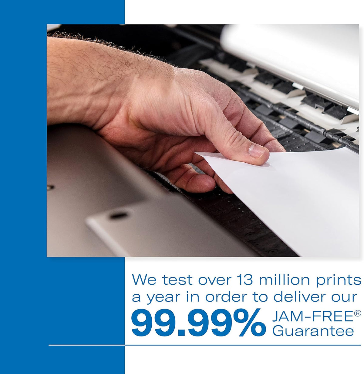Hammermill Cardstock, Premium Color Copy Cover, 80 lb, 8.5 x 11-8 Pack (2,000 Sheets) - 100 Bright, Made in the USA Card Stock, 120023C