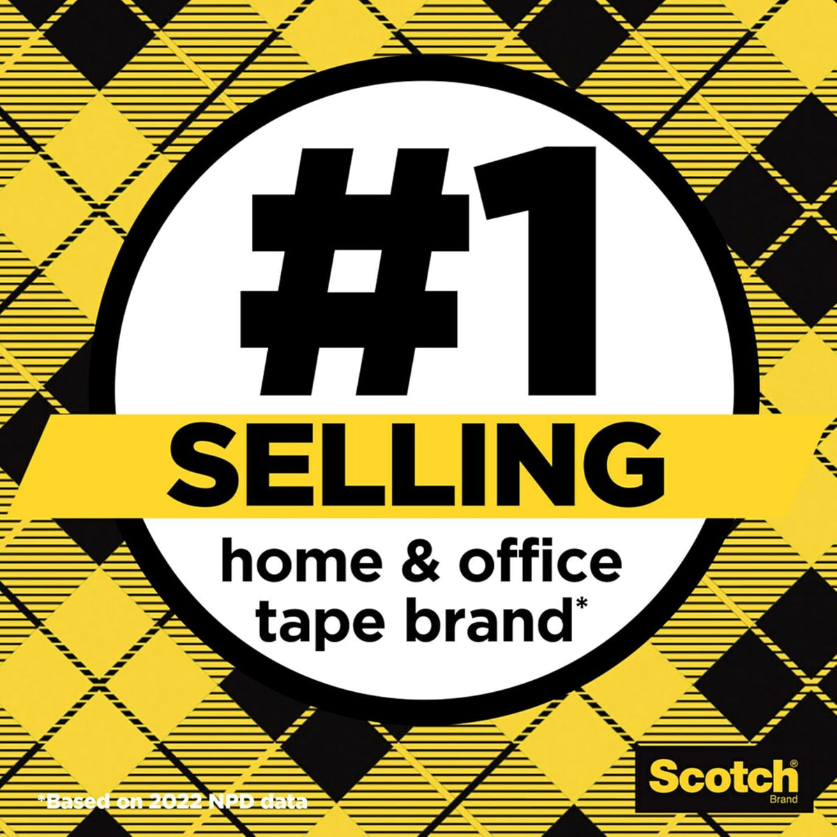 Scotch Double Sided Tape 665, 3/4 inch x 1296 inch (36 Yards) Permanent Adhesive, Photo-Safe Clear Tape for Scrapbooking, Crafts, Office and School Projects, No Mess Alternative to Glue, 1 Roll