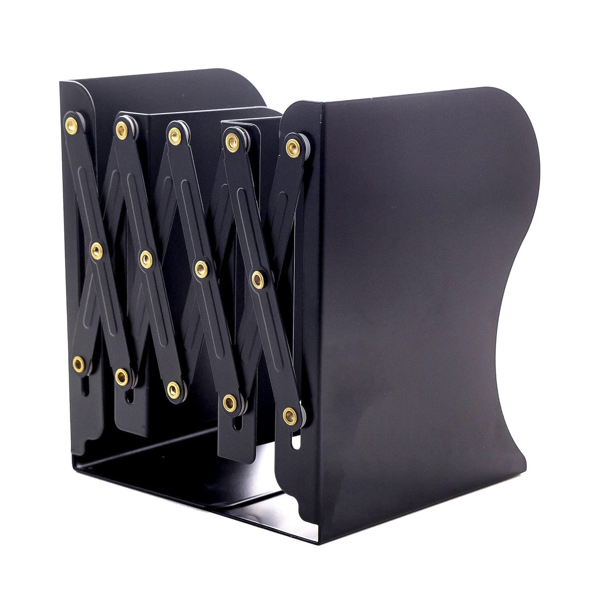 Adjustable Bookends Metal Book Ends for Heavy Book Holder