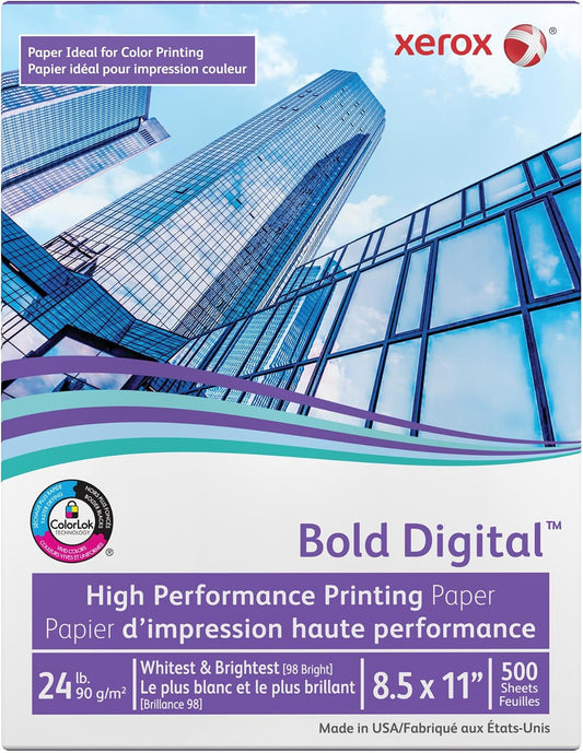 Xerox Digital Color Xpressions+ - Plain paper - white - Letter A Size (8.5 in x 11 in) - 500 sheet(s)