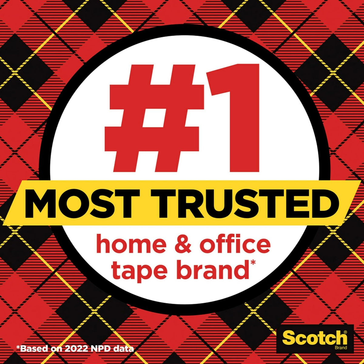 Scotch Super-Hold Tape, 6 Rolls, 50% More Adhesive, Trusted Favorite, 3/4 x 800 Inches, Boxed (700S6)